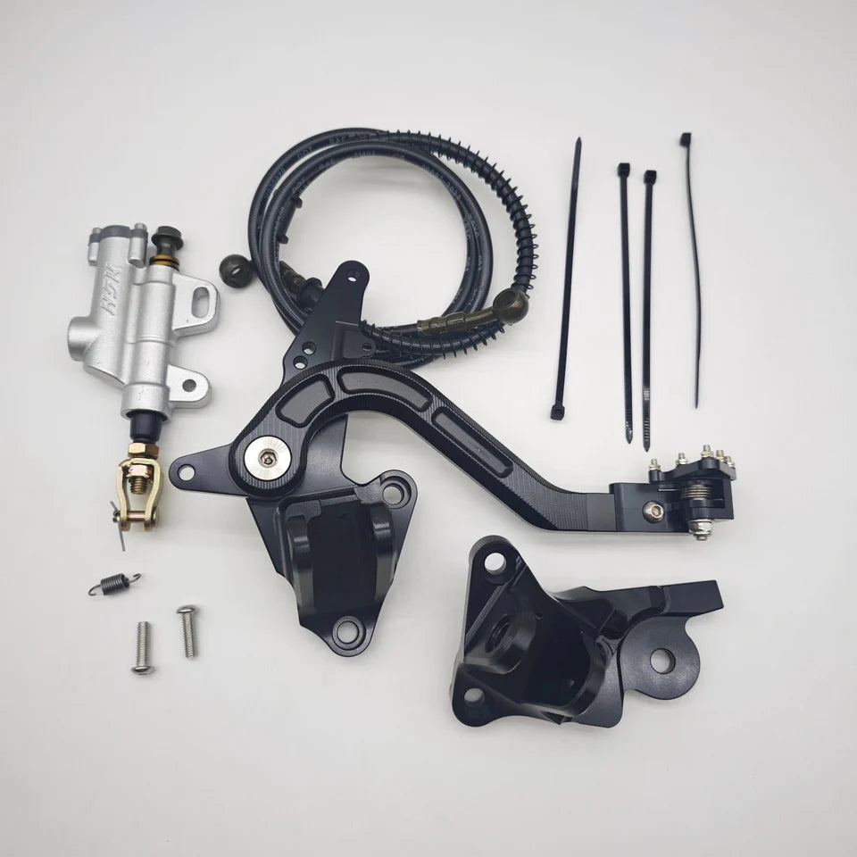 surron ultra bee footbrake lever and master cylinder
