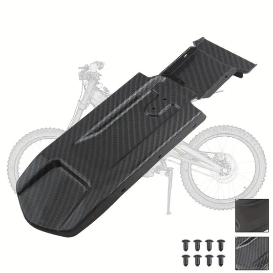 Surron carbon under seat mud guard