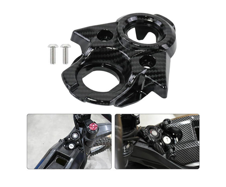 Surron light bee x/s carbon ignition cover